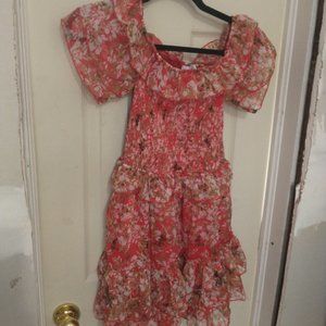 MISSGUIDED florel summer dress